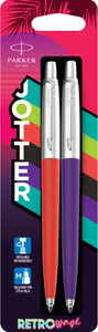 Golyóstoll PARKER Royal Jotter Retro Wave '80-s, 2 db, piros/lila,