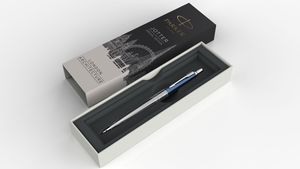 Golyóstoll PARKER Royal Jotter London, ezüst klipsz, kék, 2025828,