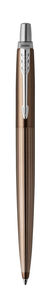 Golyóstoll PARKER Royal Jotter Premium, Carlisle barna csíkos, ezüst