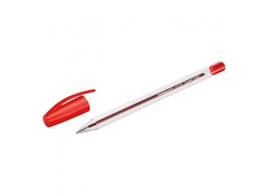 Golyóstoll PELIKAN Stick Soft, eldobható, kupakos, piros