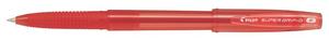 Golyóstoll PILOT Super Grip G, kupakos, 0,22 mm, piros