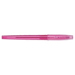Golyóstoll PILOT Super Grip G, kupakos, 0,22 mm, rózsaszín