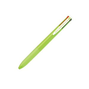 Golyóstoll PILOT Super Grip G, 4 színű, nyomógombos, világoszöld test