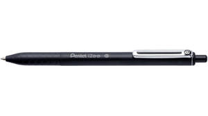 Golyóstoll PENTEL BX467-A iZee, nyomógombos, 0,35 mm, fekete