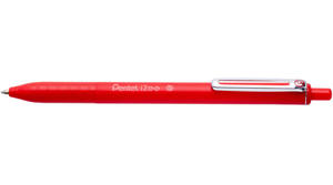 Golyóstoll PENTEL BX467-B iZee, nyomógombos, 0,35 mm, piros