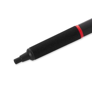 Golyóstoll ROTRING Rapid Pro, fémtestű, nyomógombos, 1 mm, fekete