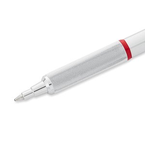Golyóstoll ROTRING Rapid Pro, fémtestű, nyomógombos, 1 mm, ezüst