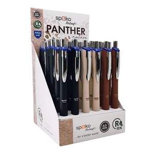 Golyóstoll SPOKO 0161 ReLeaf Panther Nature, vegyes színekben,