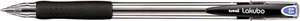 Golyóstoll UNI SG-100 Lakubo, kupakos, 0,5 mm, fekete