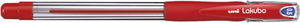 Golyóstoll UNI SG-100 Lakubo, kupakos, 0,5 mm, piros