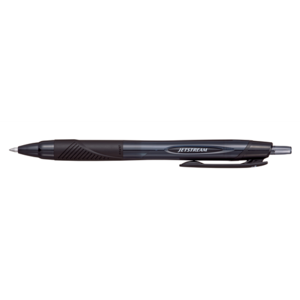 Golyóstoll UNI SXN-157E, Jetscream, 0.7 mm, nyomógombos, fekete