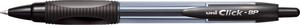 Golyóstoll UNI XSB-R7 Click, 0,3 mm, nyomógombos, fekete