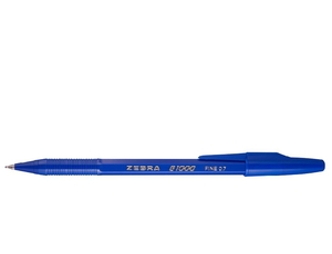 Golyóstoll ZEBRA B1000, kupakos, H-0,7 betétes, kék