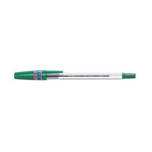 Golyóstoll ZEBRA N-5200, kupakos, műanyagtestű, 0,7 mm, zöld