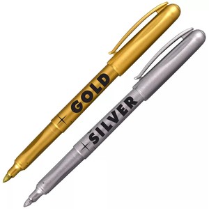 Lakkfilc CENTROPEN 2670, kúpos, 1 mm, ezüst