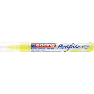 Akril marker, EDDING 5100, M (2-3 mm), neon sárga (065)