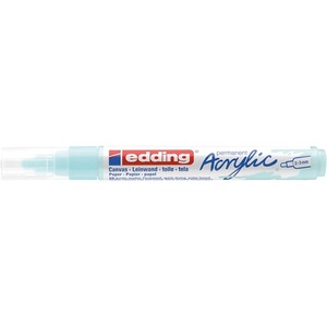 Akril marker, EDDING 5100, M (2-3 mm), pasztell kék (916)