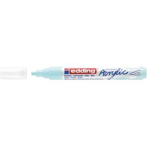 Akril marker, EDDING 5100, M (2-3 mm), pasztell kék (916)