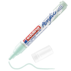 Akril marker, EDDING 5100, M (2-3 mm), menta (928)