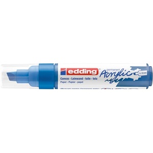 Akril marker, EDDING 5000, B (5-10 mm), kék (903)