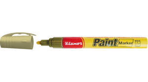 Lakkfilc LUXOR Paint Marker 880, fémtestű, 1-3 mm, kúpos, arany