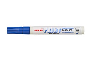 Lakkfilc UNI PX-20, kúpos, 2,2-2,8 mm, kék