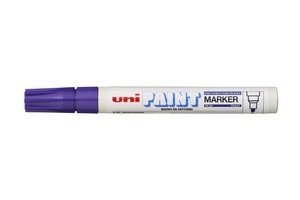 Lakkfilc UNI PX-20, kúpos, 2,2-2,8 mm, lila