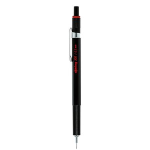 Nyomósiron 0,7 mm, ROTRING 300 műanyagtestű, fekete