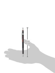 Nyomósiron 2,0 mm, ROTRING 300 műanyagtestű, fekete
