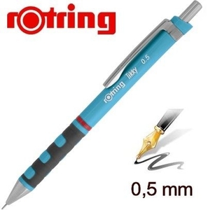 Nyomósiron 0,5 mm, ROTRING Tikky III, műanyag testű, világoskék