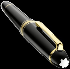 Rollertoll Mont Blanc arany Meisterstuck Classique Gold