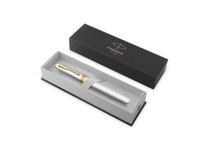 Rollertoll PARKER Meridian 2231386, rozsdamentes ac&eacute;l, arany klipsz