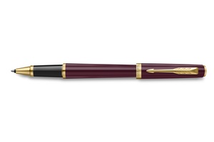Rollertoll PARKER Royal Meridian, piros, arany klipsz
