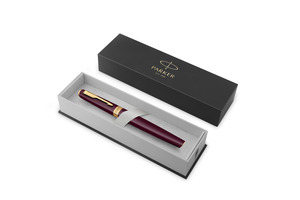 Rollertoll PARKER Royal Meridian, piros, arany klipsz
