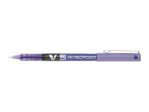 Rollertoll PILOT Hi-Tecpoint V5 Grip, kupakos, 0,3 mm, lila