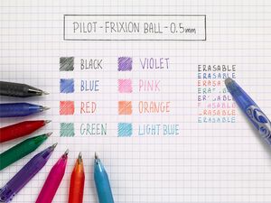 Rollertoll PILOT FriXion Ball törölhető, kupakos, 0,25 mm, kék