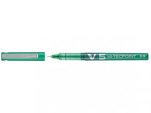 Rollertoll PILOT Hi-Tecpoint V5, kupakos, 0,3 mm, zöld