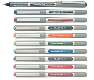 Rollertoll UNI UB-157DE Eye, kupakos, 0,5 mm, zöld