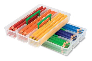 Színes ceruza 12x10 db, PRIMO 511MAXI120, vastag, műanyag dobozban