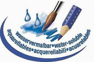 Színes ceruza 24 db készlet, FABER-CASTELL Grip 2001, fémdobozban