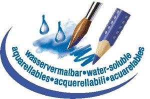 Színes ceruza 36 db készlet, FABER-CASTELL Grip 2001, fémdobozban