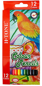 Sz&iacute;nes ceruza 12 db, GRS, hatsz&ouml;gletű, 12 k&uuml;l&ouml;nb&ouml;ző sz&iacute;n
