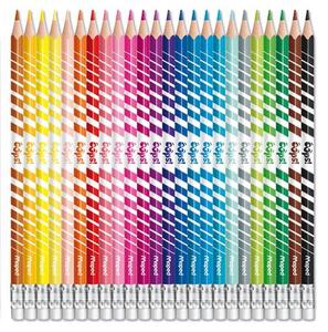 Sz&iacute;nes ceruza 24 db, MAPED Color`Peps Oops, h&aacute;romsz&ouml;gű, rad&iacute;rozhat&oacute;