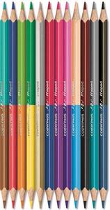 Színes ceruza 12 db, MAPED Color`Peps Duo, háromszögletű, kétvégű