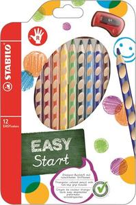 Színes ceruza STABILO EASYcolors, jobbkezes, 12 db-os készlet