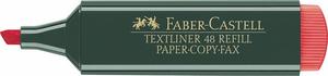 Szövegkiemelő FABER-CASTELL 1548, utántölthető, piros
