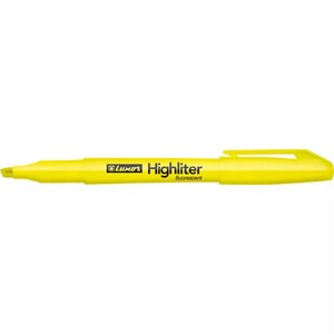 Szövegkiemelő LUXOR Highlighter, 1-3,5 mm, sárga