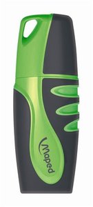 Szövegkiemelő MAPED Fluo Peps Pocket Soft, 1-5mm vágott hegyű, zöld