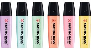 Szövegkiemelő STABILO Boss Original Pastel, 2-5 mm, cseresznyevirág