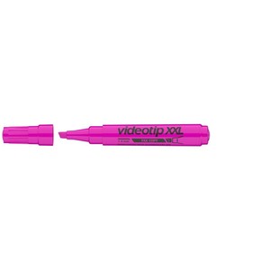 Szövegkiemelő ICO Videotip XXL 1-4 mm, kerek testű, kupakos, rózsa